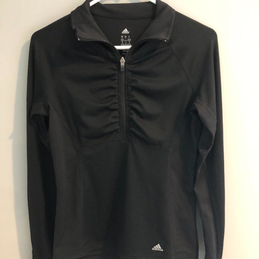 women's Adidas lightweight zippie size small
